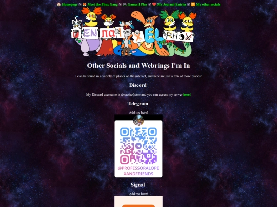othersocials screenshot