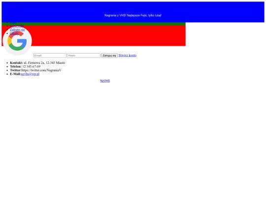 login screenshot
