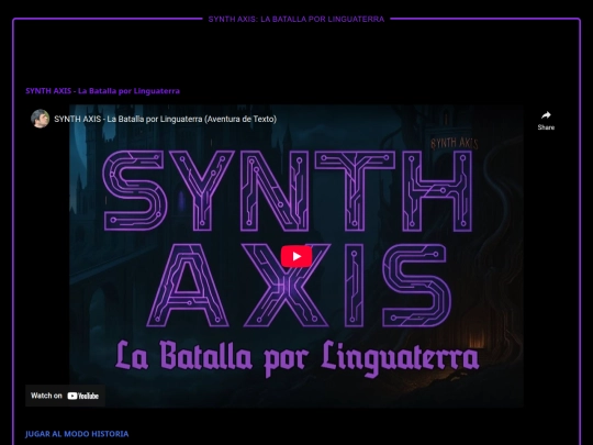 synth screenshot
