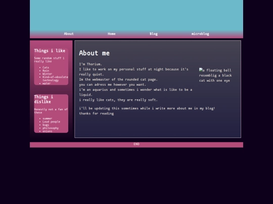 pages/About screenshot
