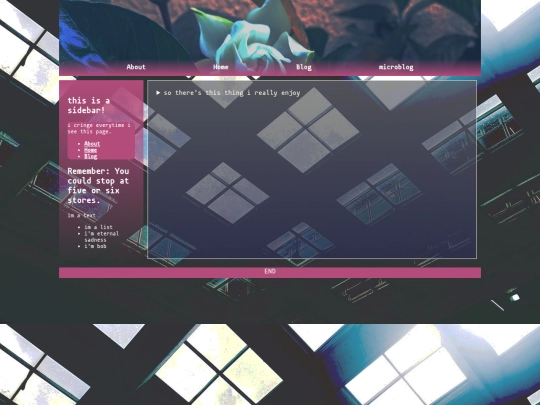 pages/Blog screenshot