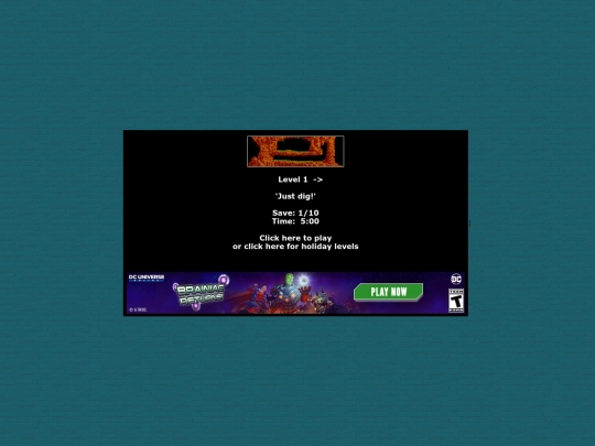 Games/lemmings screenshot