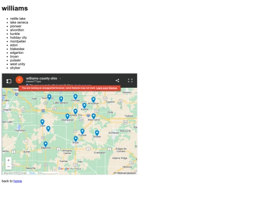 counties/williams screenshot