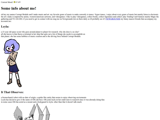 Frame Pages/about screenshot