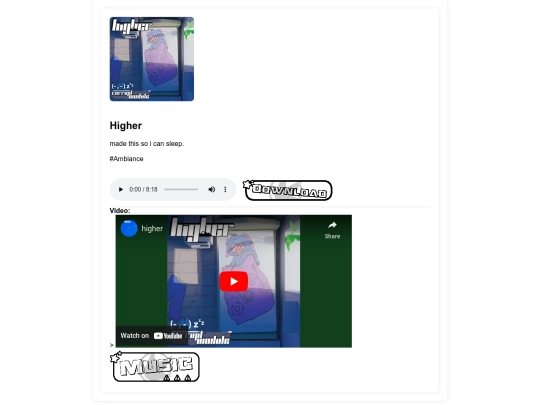 Music/Pages/Higher screenshot