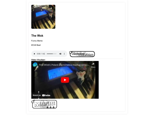 Music/Pages/Pages_BootLegs/The_Wok screenshot