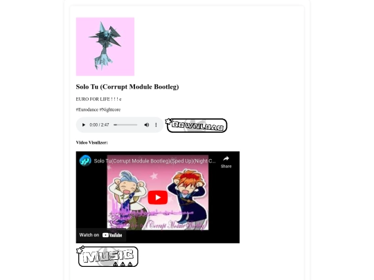 Music/Pages/Pages_BootLegs/test screenshot