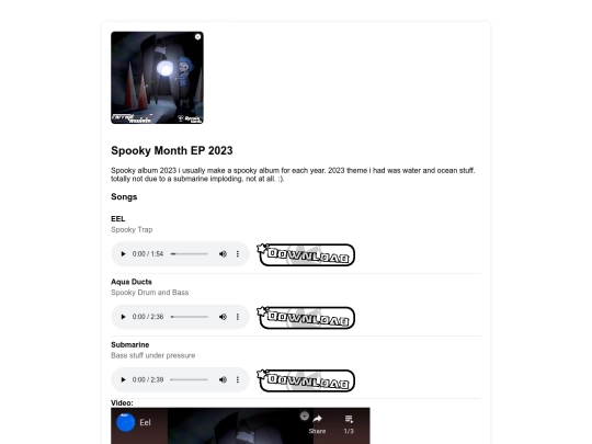 Music/Pages/Spooky2023EP screenshot