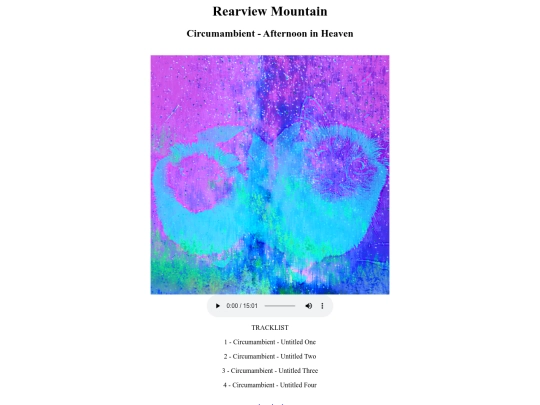albums/afternooninheaven screenshot