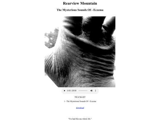 albums/eczema screenshot