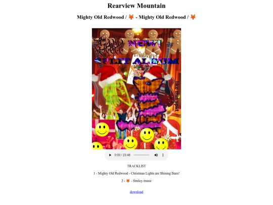 albums/mightyoldredwoodfox screenshot