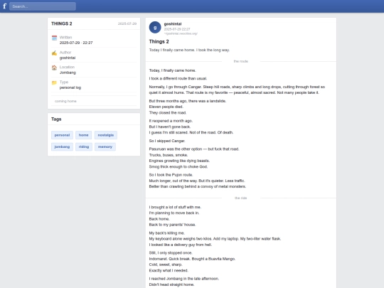blog/things2 screenshot