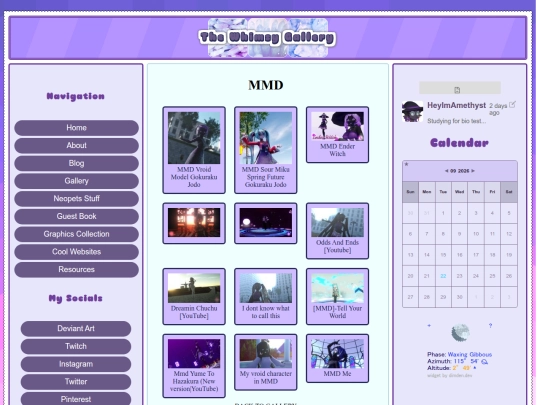 pages/MMD screenshot