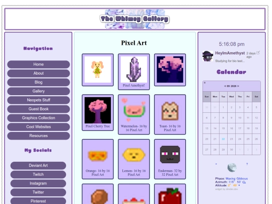 pages/Pixel Art screenshot