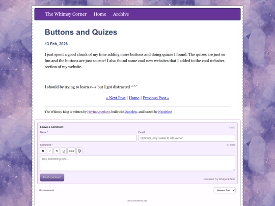 pages/posts/2026,02,13,Buttons,and,Quizes screenshot