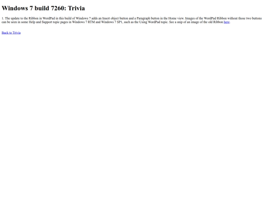 windows/trivia/Windows_7_build_7260 screenshot