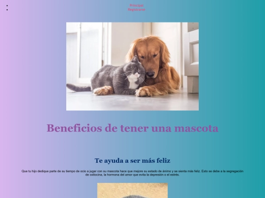 ProyectoPágina/Beneficios screenshot