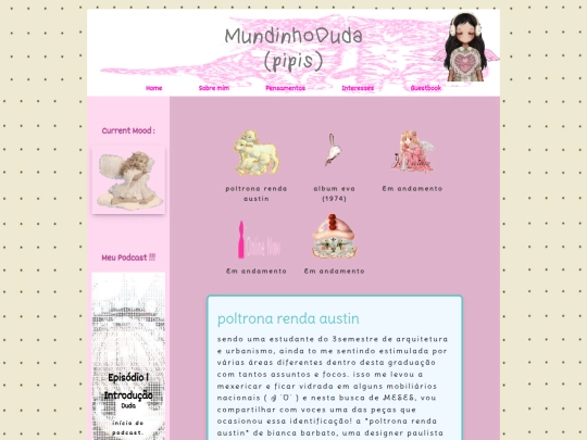 interests screenshot
