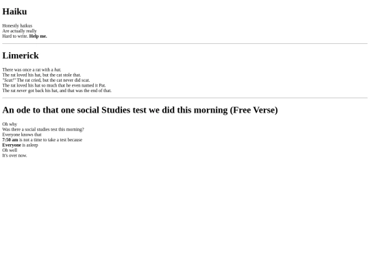 poetryfortechclass screenshot