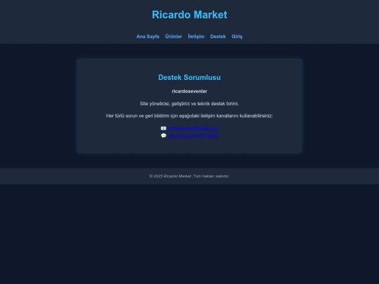 destek screenshot
