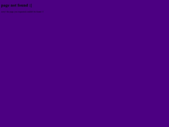 not_found screenshot