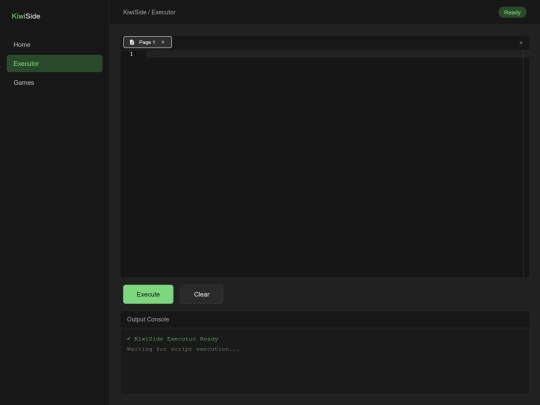 kiwiside/executor screenshot