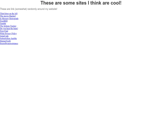 webring screenshot