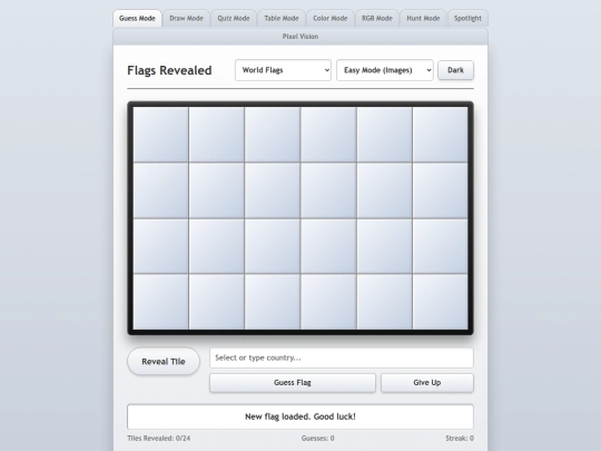 flags screenshot