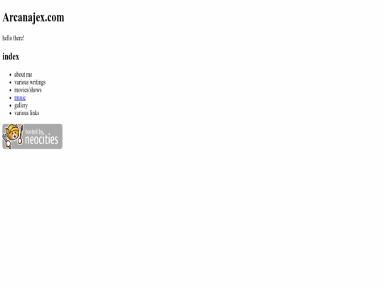 index screenshot