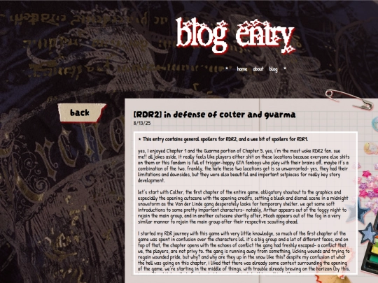 blog/colterandguarma screenshot