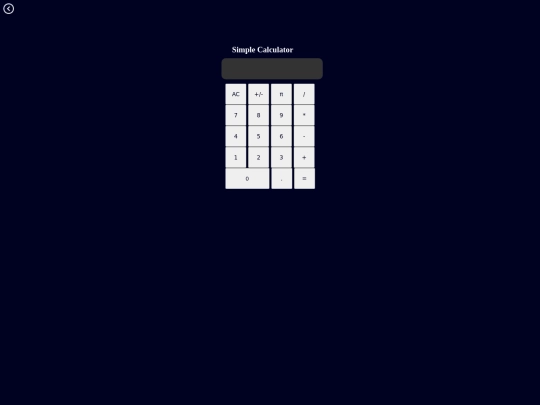 apps/calc screenshot