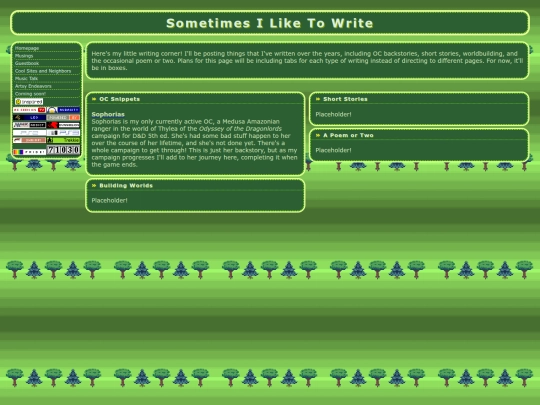 writings screenshot