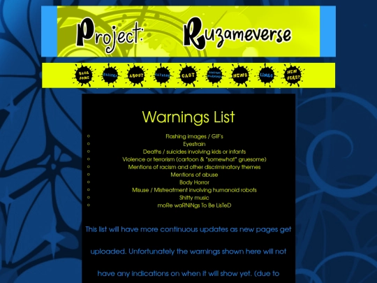 contentwarnings screenshot