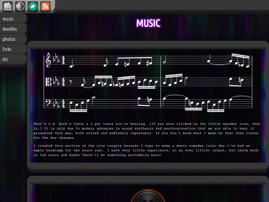 music screenshot