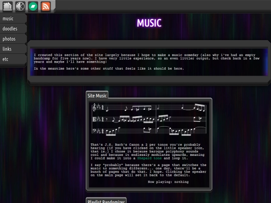 music screenshot