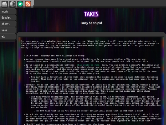 takes screenshot