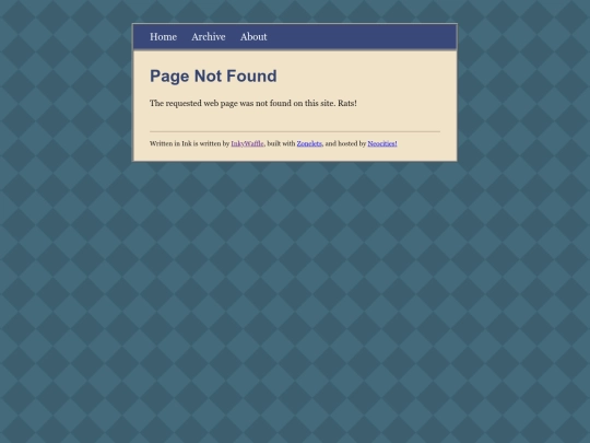 blog/not_found screenshot