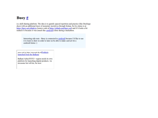 buoy screenshot
