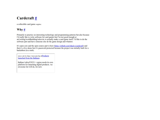 cardcraft screenshot
