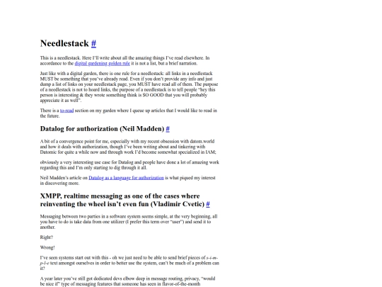 needlestack screenshot