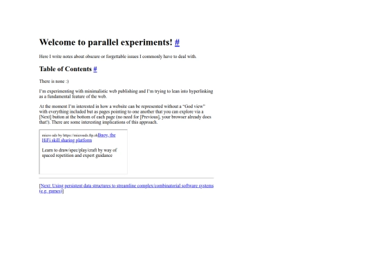 parallel_experiments screenshot