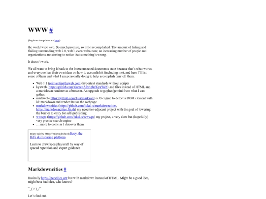 www screenshot