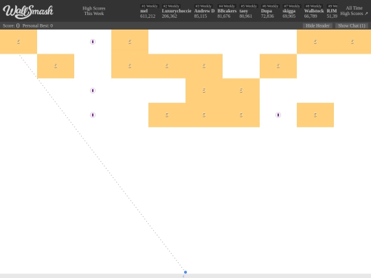 games/wall-smash screenshot