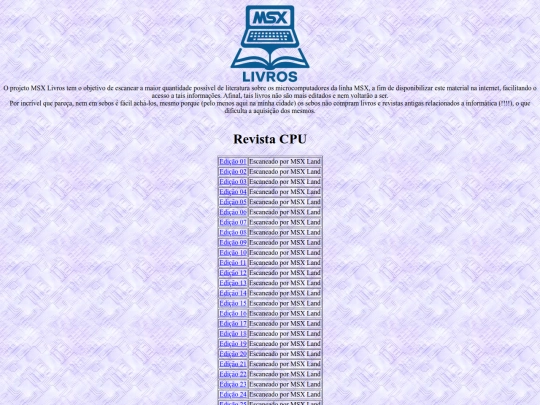 msxlivros screenshot