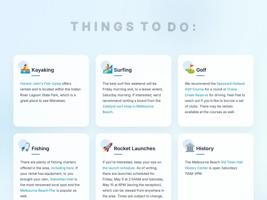activities screenshot