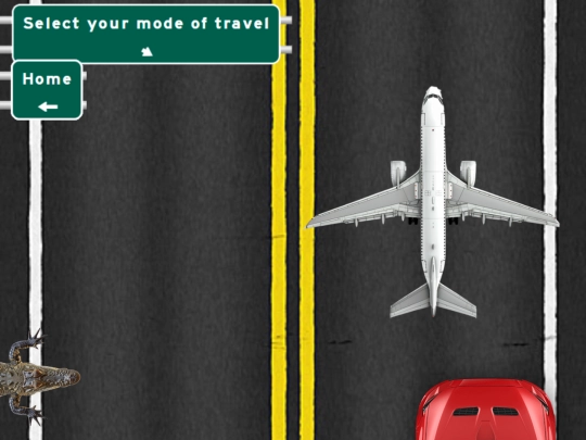 travel screenshot