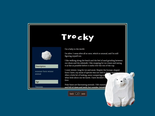 about/system/trocky screenshot