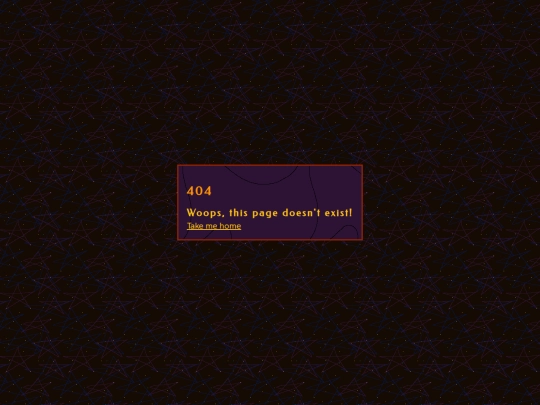 not_found screenshot