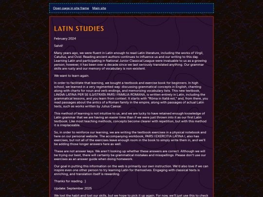 shrines/latin screenshot