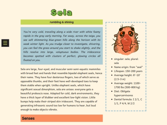 worlds/universes/mutania/encyclopedia/flora-fauna/sophonts/sela screenshot